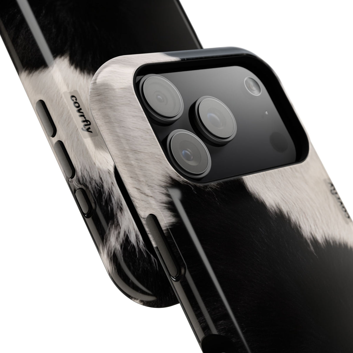 Funda Blanco, negro, punto. para iPhone 17 Pro - View 2 - Diseño Premium covrfly