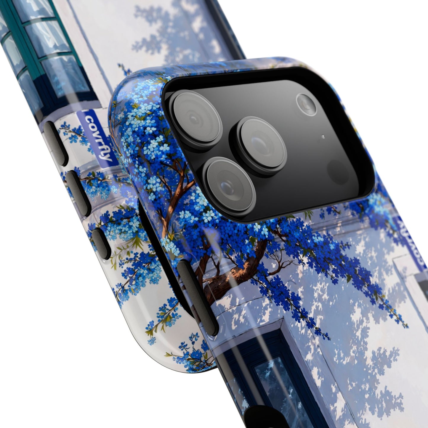 Funda Flores & Ruedas para iPhone 17 Pro - View 2 - Diseño Premium covrfly