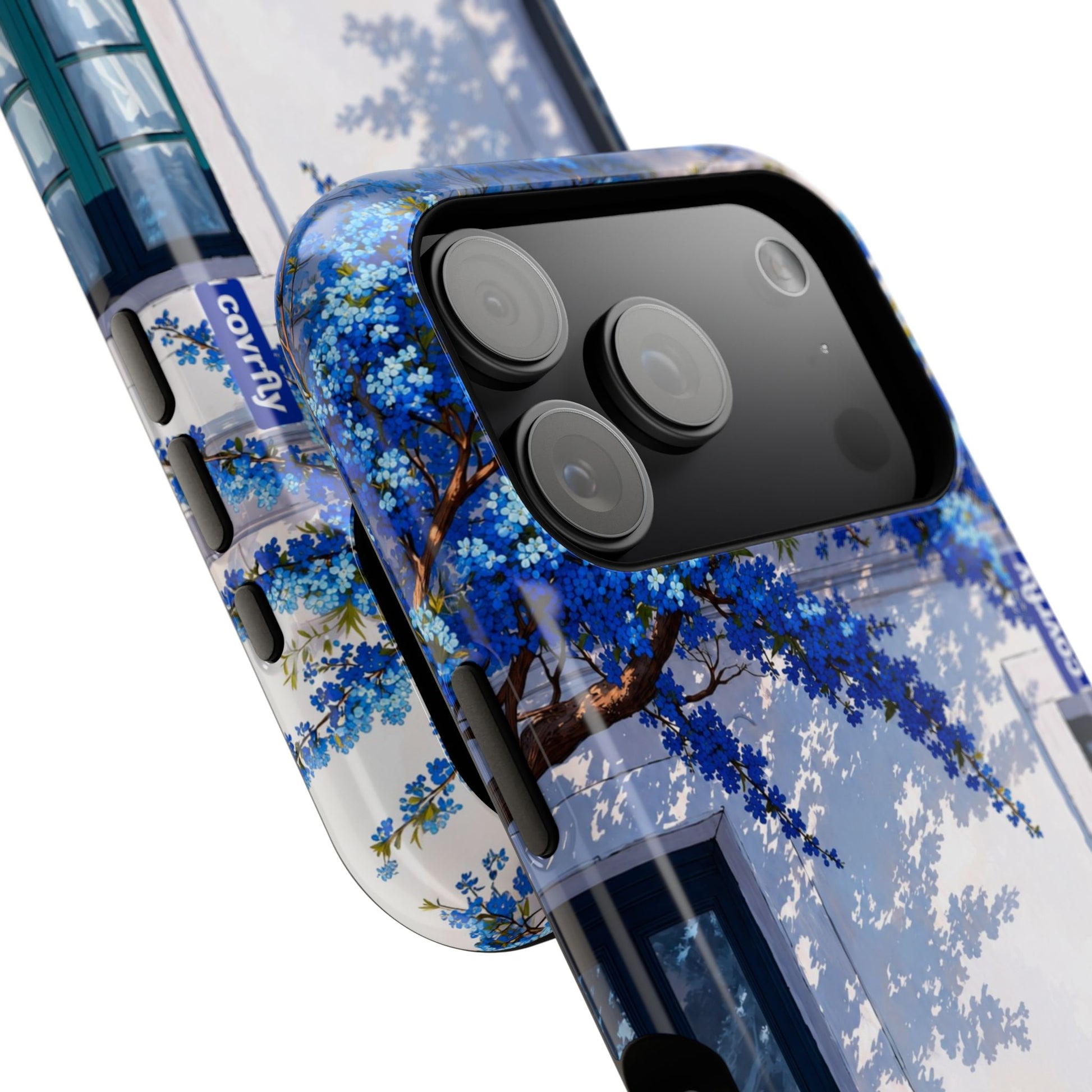Funda Flores & Ruedas para iPhone 17 Pro - View 2 - Diseño Premium covrfly