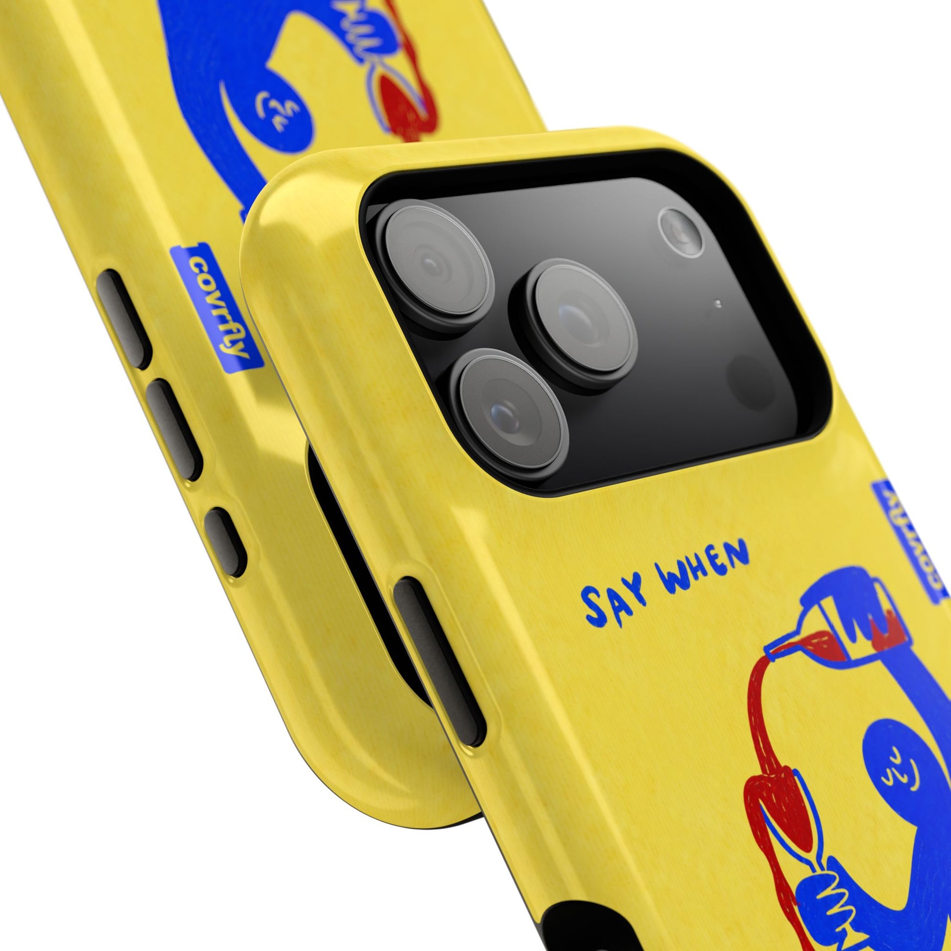 Funda Say When para iPhone 17 Pro - View 2 - Diseño Premium covrfly