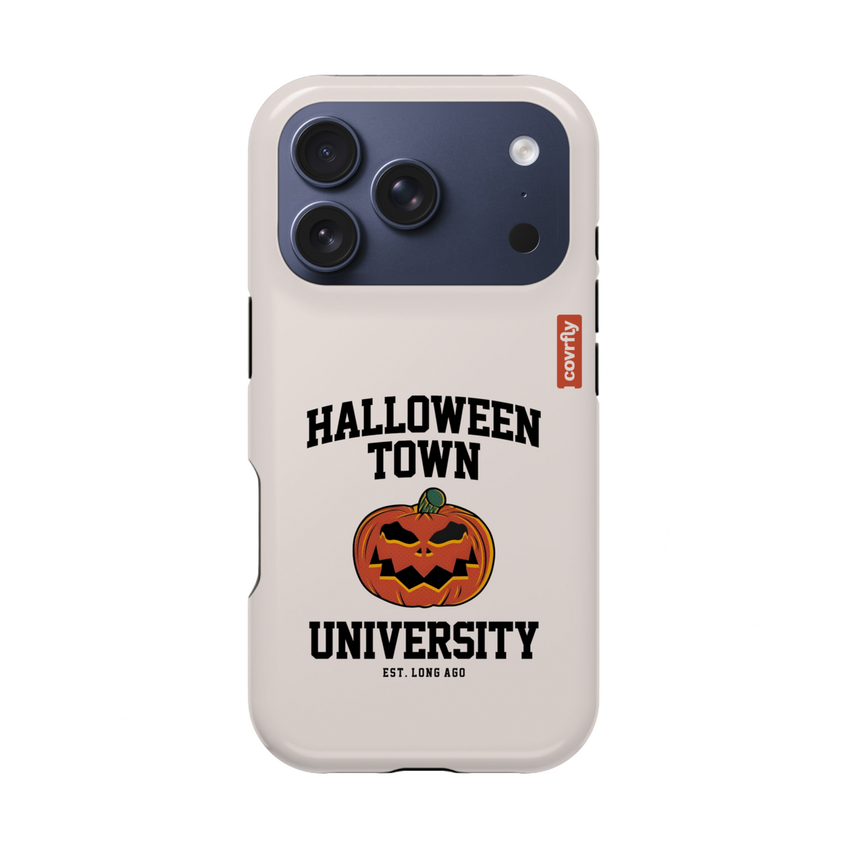 Funda Spooky Alumni para iPhone 17 Pro - View 2 - Diseño Premium covrfly