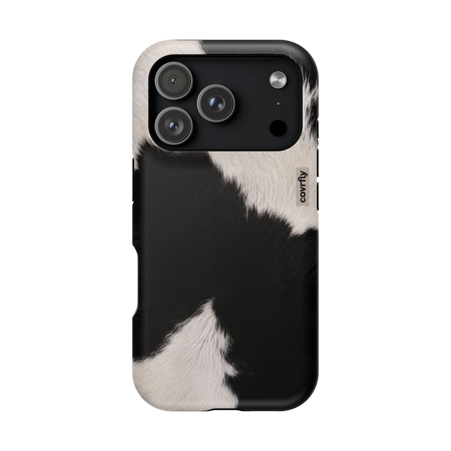 Funda Blanco, negro, punto. para iPhone 17 Pro Matte Premium - View 1 - Diseño Premium covrfly
