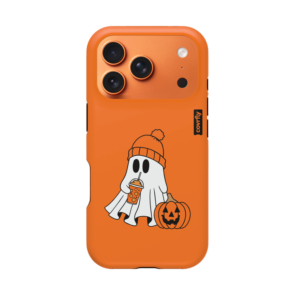 Funda Boo Latte para iPhone 17 Pro Matte Premium - View 1 - Diseño Premium covrfly
