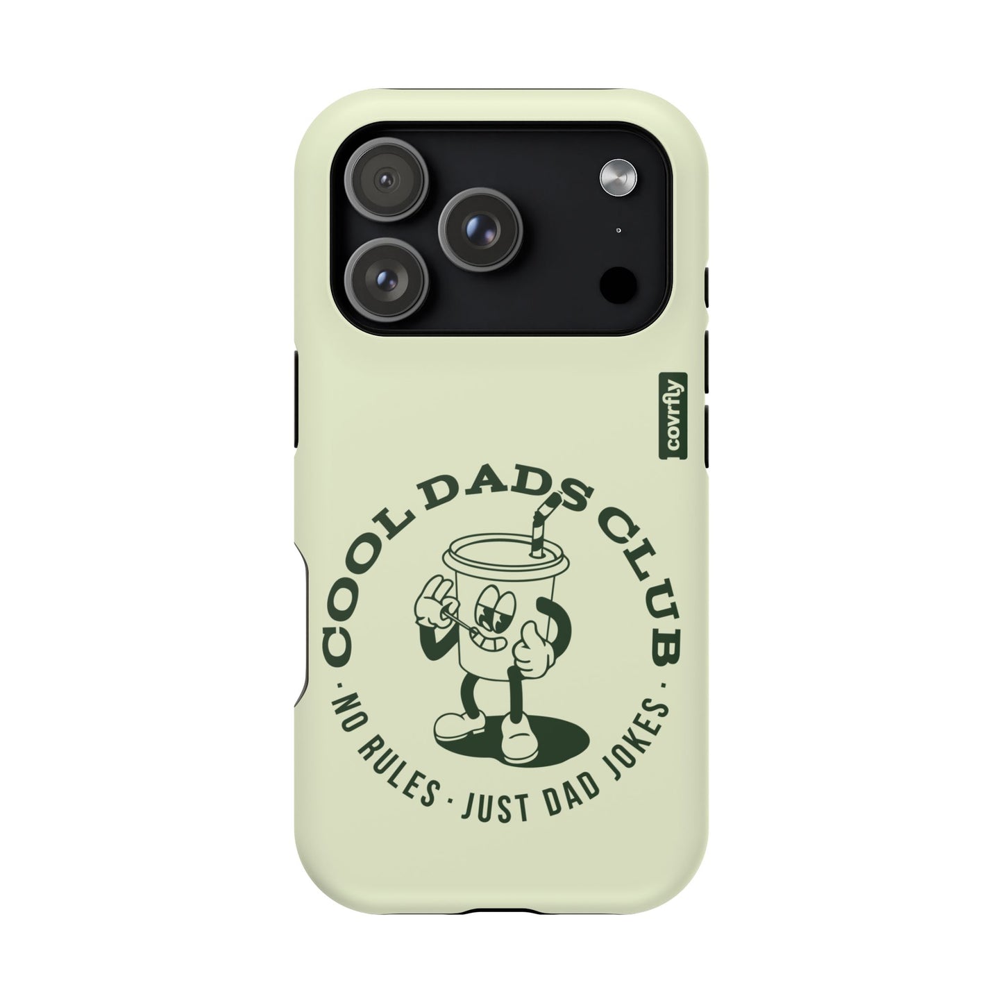 Funda Dad Jokes para iPhone 17 Pro Matte Premium - View 1 - Diseño Premium covrfly