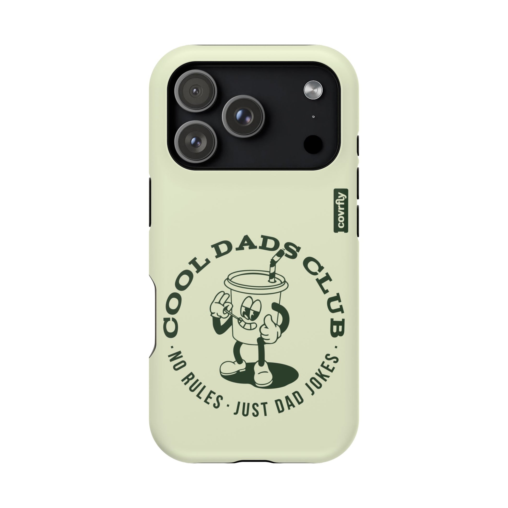 Funda Dad Jokes para iPhone 17 Pro Matte Premium - View 1 - Diseño Premium covrfly