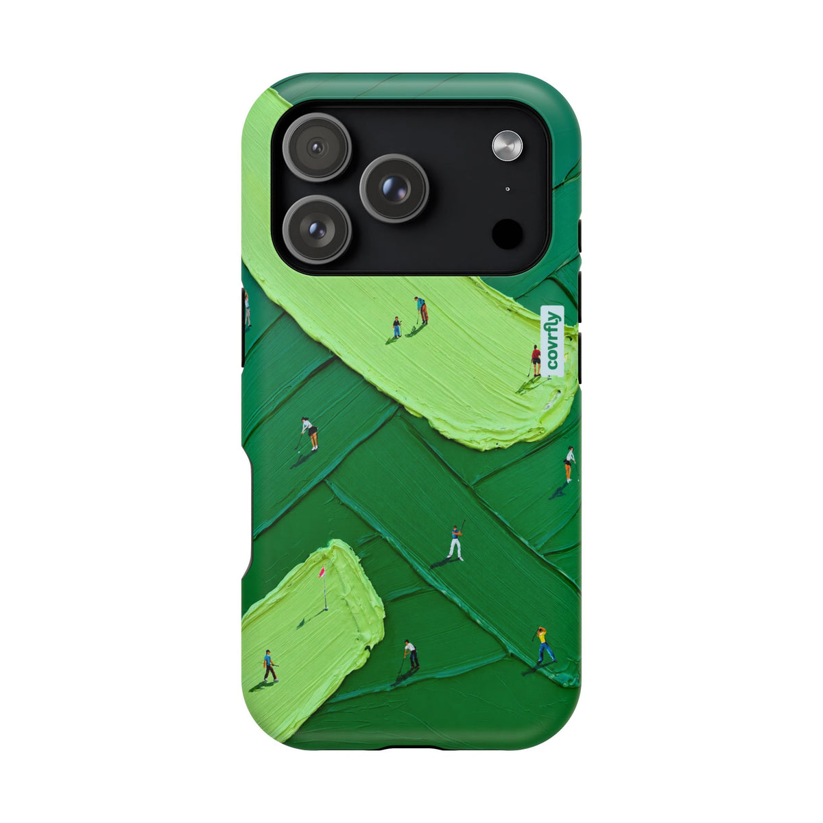 Funda Golf Miniatura para iPhone 17 Pro Matte Premium - View 1 - Diseño Premium covrfly