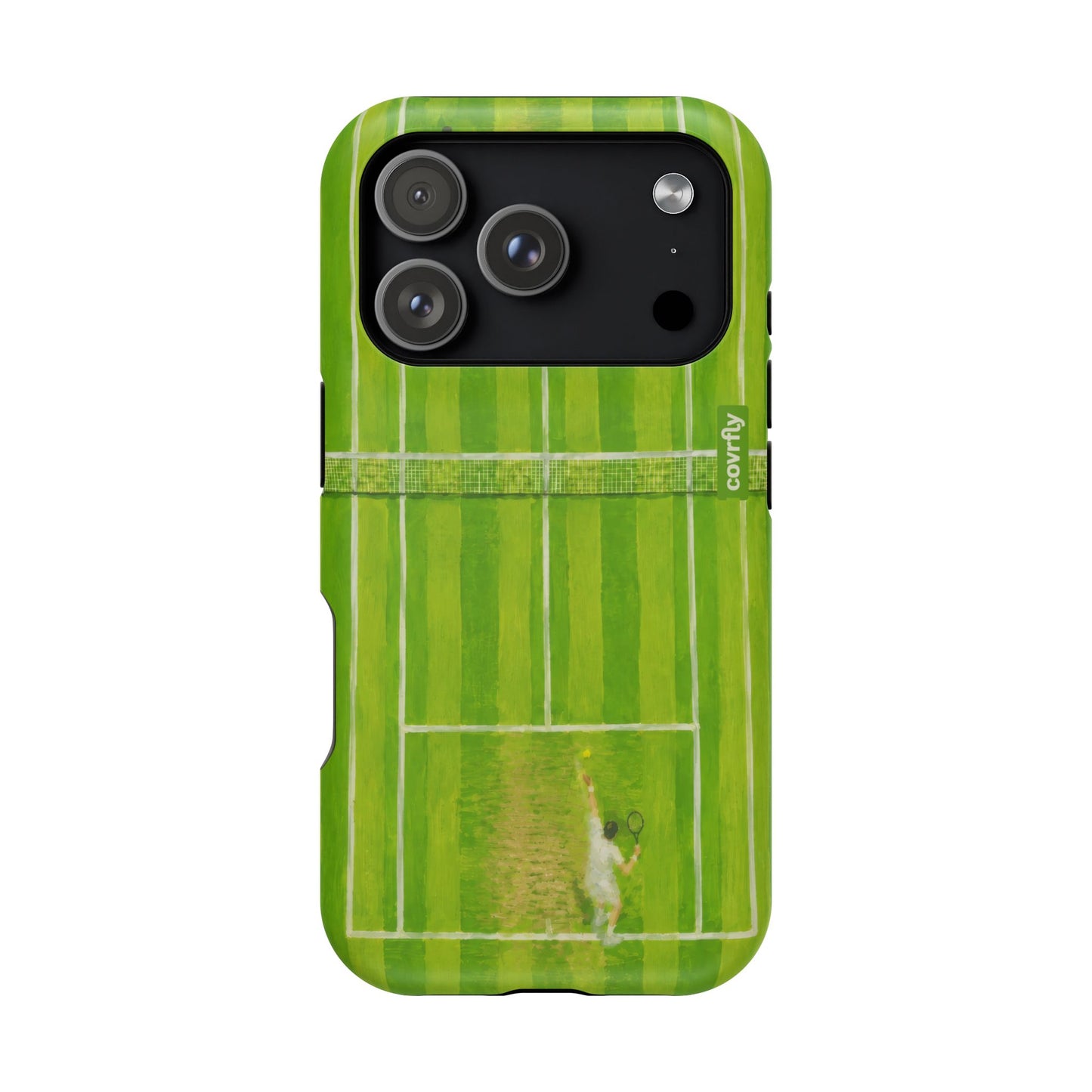 Funda Green Court para iPhone 17 Pro Matte Premium - View 1 - Diseño Premium covrfly