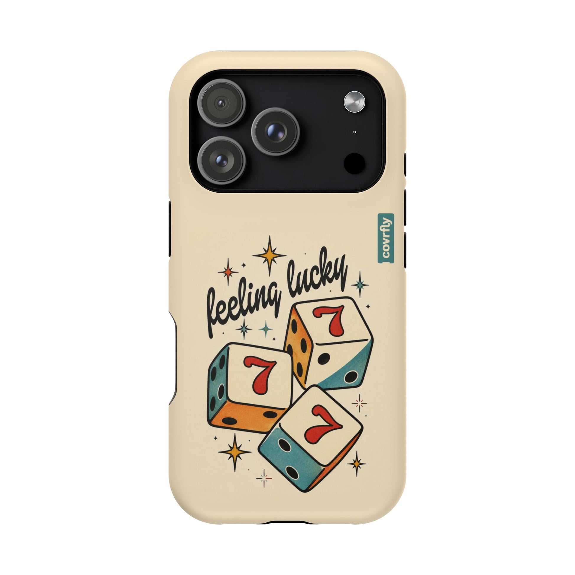 Funda Lucky 7 para iPhone 17 Pro Matte Premium - View 1 - Diseño Premium covrfly