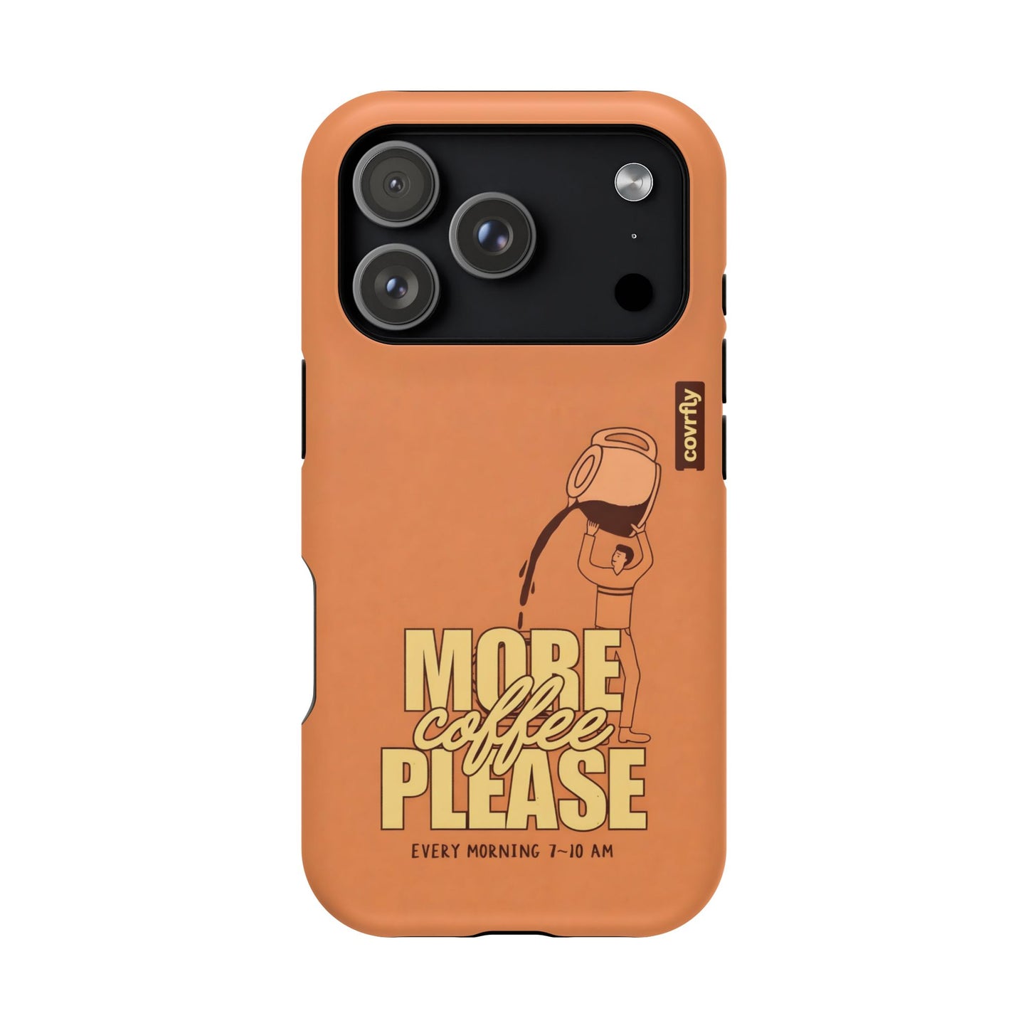 Funda More Please para iPhone 17 Pro Matte Premium - View 1 - Diseño Premium covrfly