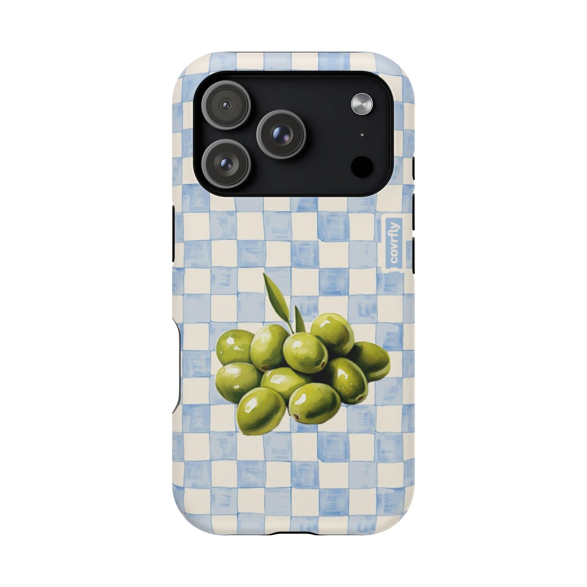 Funda Olive para iPhone 17 Pro Matte Premium - View 1 - Diseño Premium covrfly