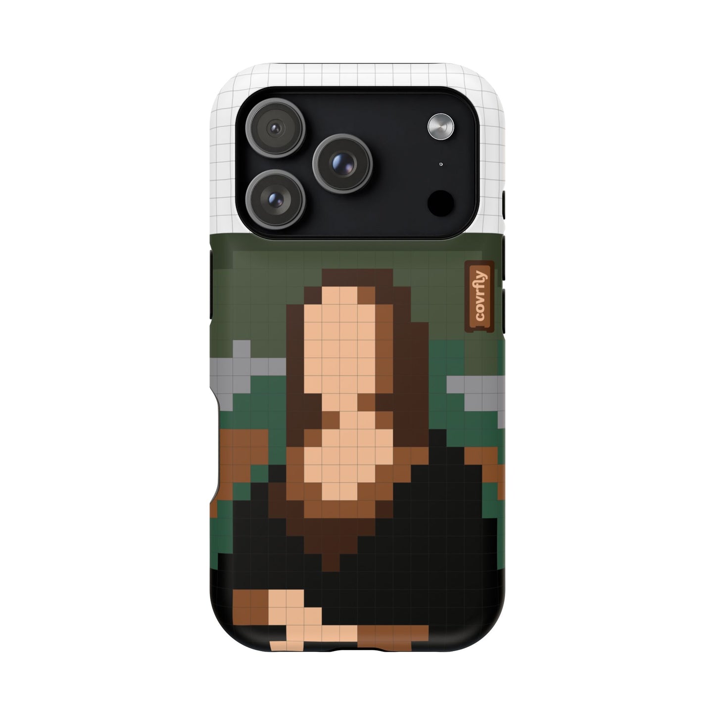 Funda Pixel Lisa para iPhone 17 Pro Matte Premium - View 1 - Diseño Premium covrfly