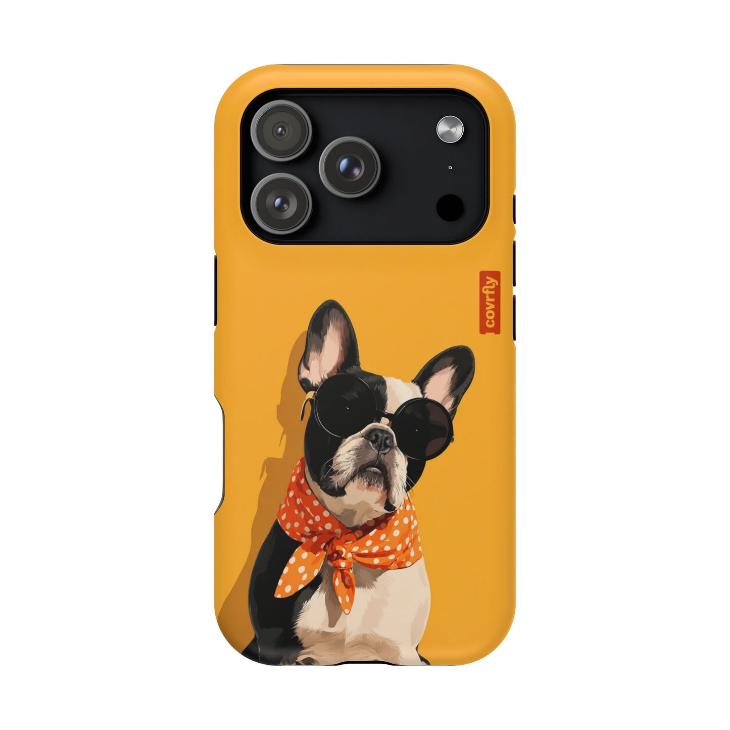 Funda Quieto Ahí para iPhone 17 Pro Matte Premium - View 1 - Diseño Premium covrfly