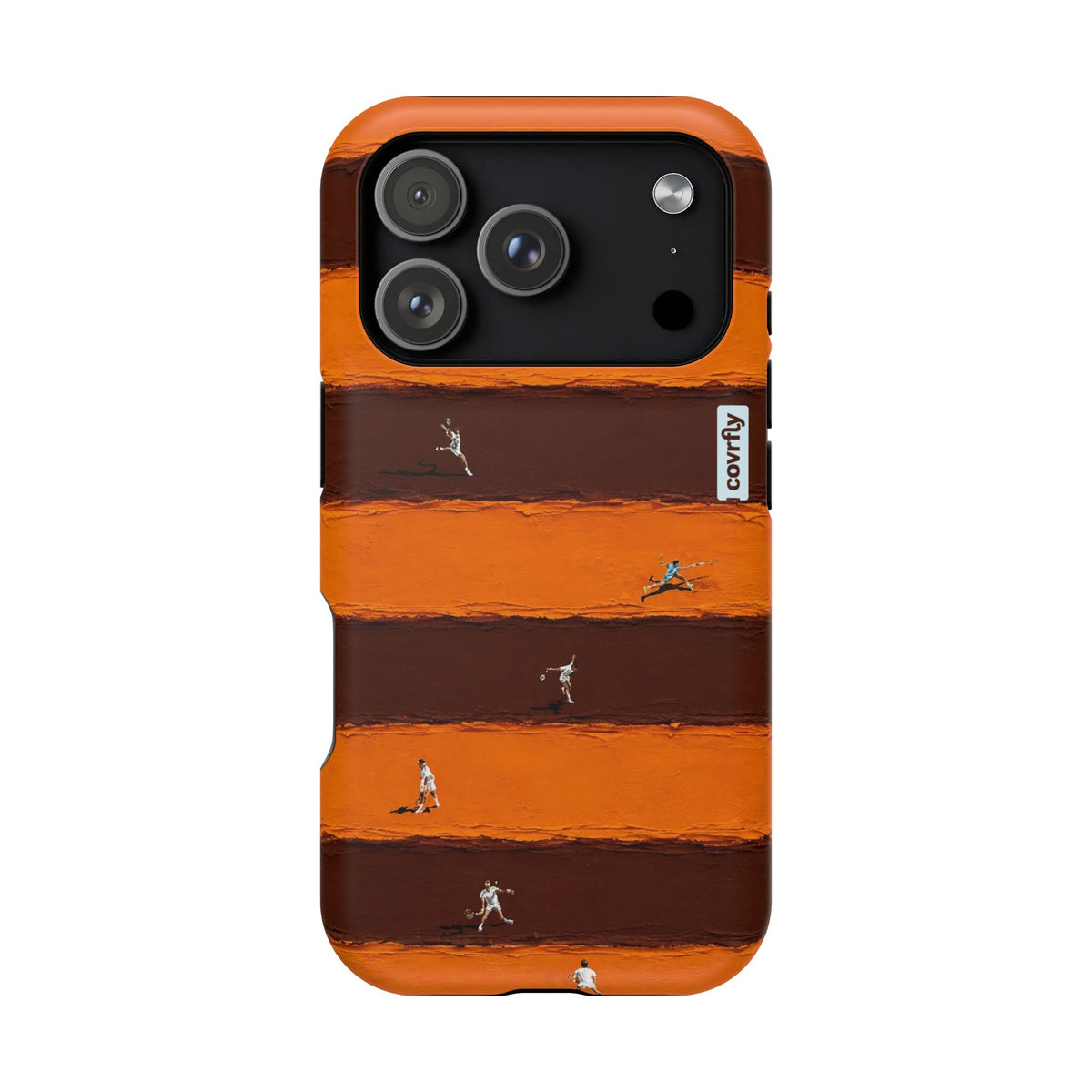 Funda Tenis Miniatura para iPhone 17 Pro Matte Premium - View 1 - Diseño Premium covrfly