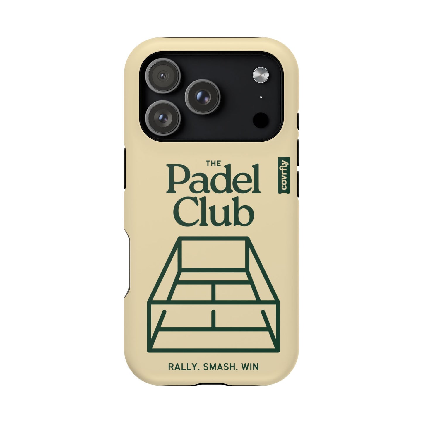 Funda The Padel Club para iPhone 17 Pro Matte Premium - View 1 - Diseño Premium covrfly