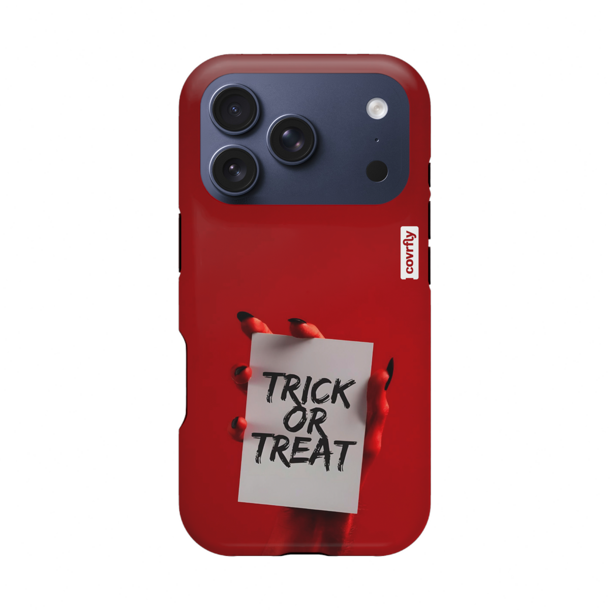 Funda Trick or Treat para iPhone 17 Pro Matte Premium - View 1 - Diseño Premium covrfly