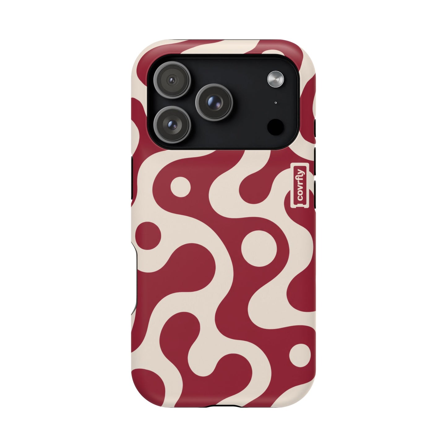 Funda Velvet Swirl para iPhone 17 Pro Matte Premium - View 1 - Diseño Premium covrfly