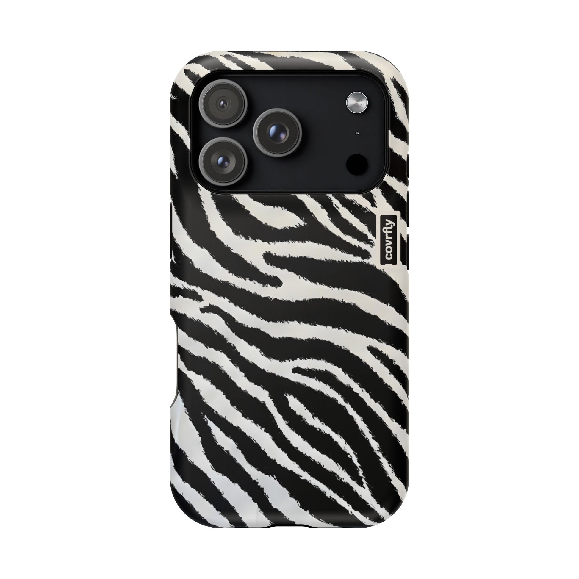 Funda Zebra Mode para iPhone 17 Pro Matte Premium - View 1 - Diseño Premium covrfly
