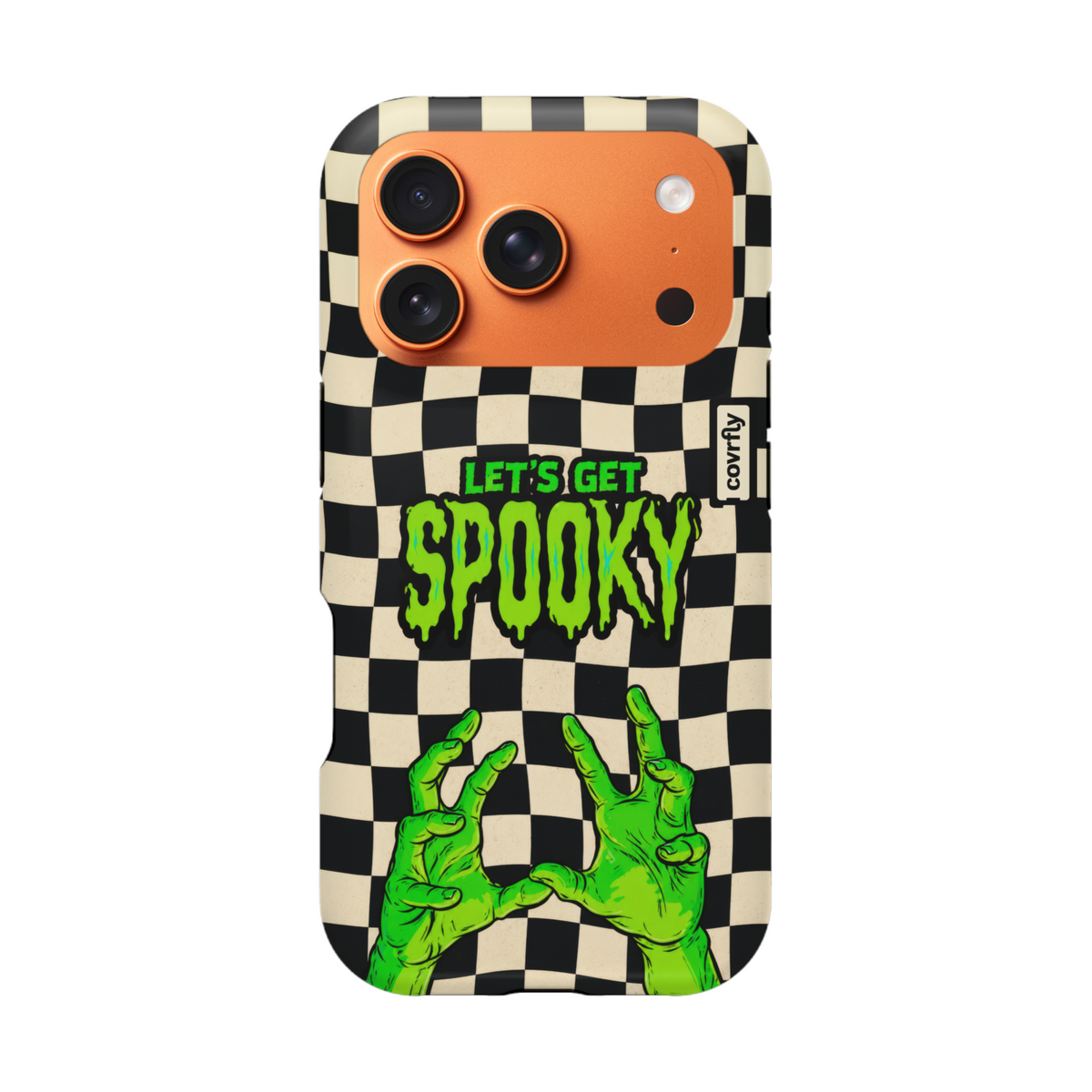 Funda Zombie Rave para iPhone 17 Pro Matte Premium - View 1 - Diseño Premium covrfly