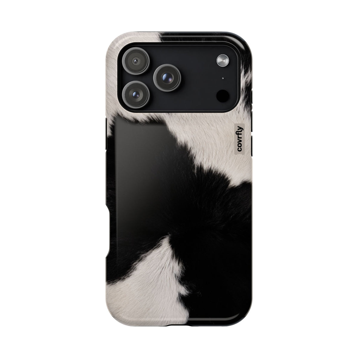 Funda Blanco, negro, punto. para iPhone 17 Pro Max - View 1 - Diseño Premium covrfly
