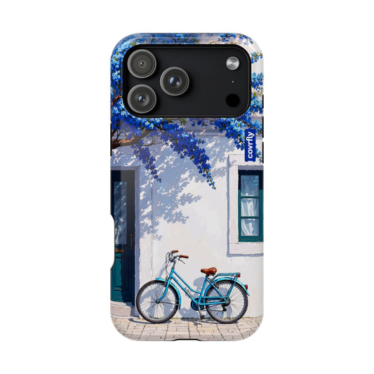 Funda Flores & Ruedas para iPhone 17 Pro Max - View 1 - Diseño Premium covrfly
