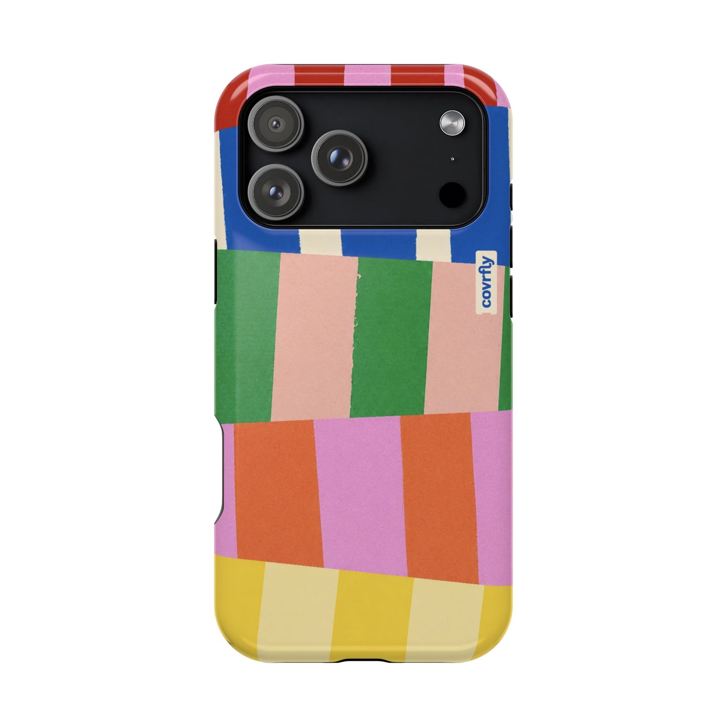 Funda Franjas Rotas para iPhone 17 Pro Max - View 1 - Diseño Premium covrfly