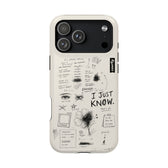 Funda I Just Know para iPhone 17 Pro Max - View 1 - Diseño Premium covrfly