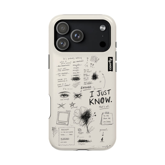 Funda I Just Know para iPhone 17 Pro Max - View 1 - Diseño Premium covrfly