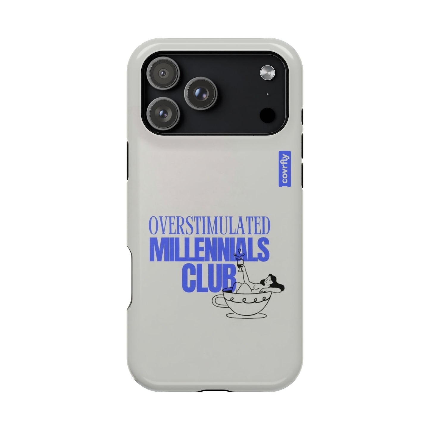 Funda Overstimulated Club para iPhone 17 Pro Max - View 1 - Diseño Premium covrfly