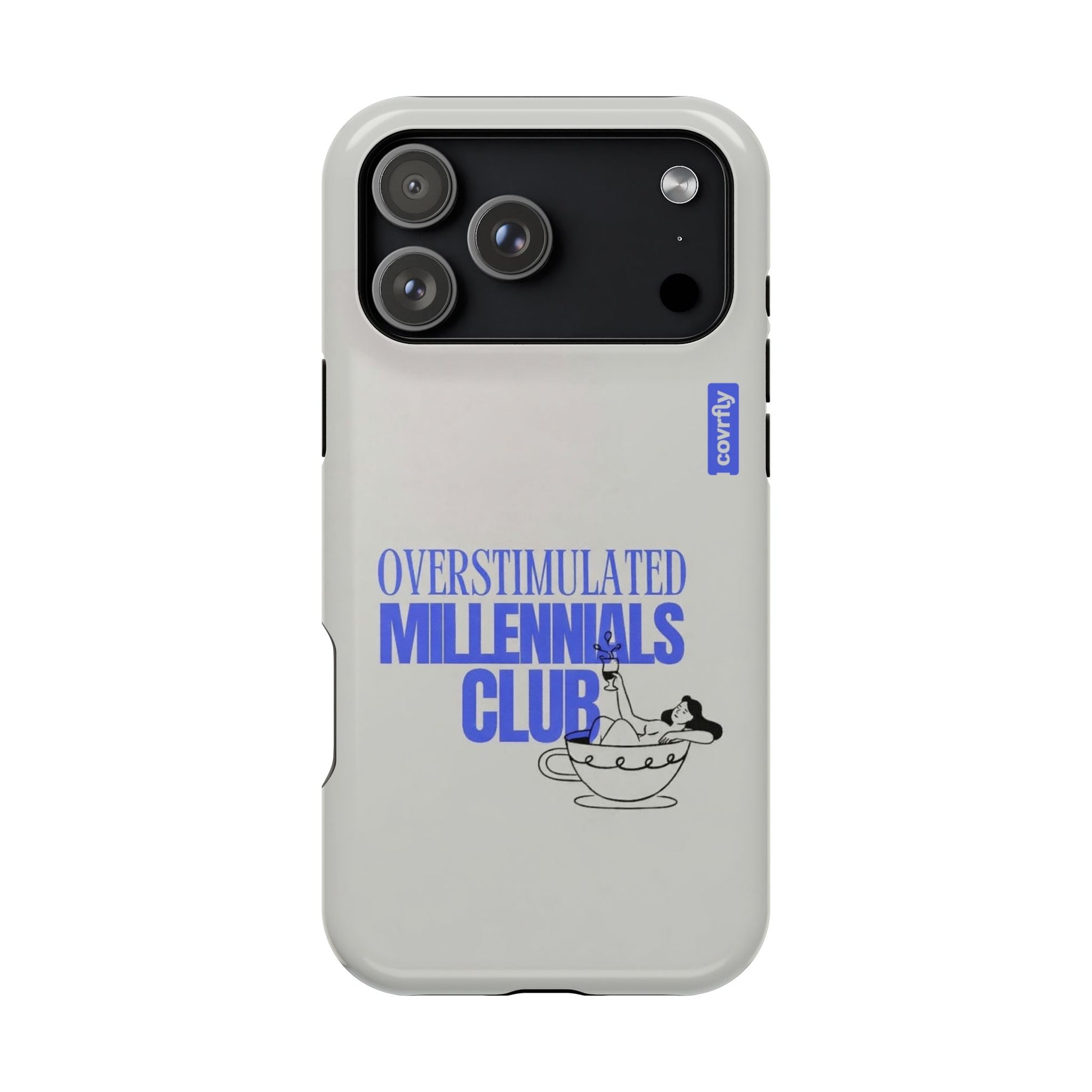 Funda Overstimulated Club para iPhone 17 Pro Max - View 1 - Diseño Premium covrfly