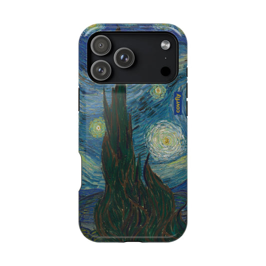 Funda Starry Night — Vol. I para iPhone 17 Pro Max - View 1 - Diseño Premium covrfly
