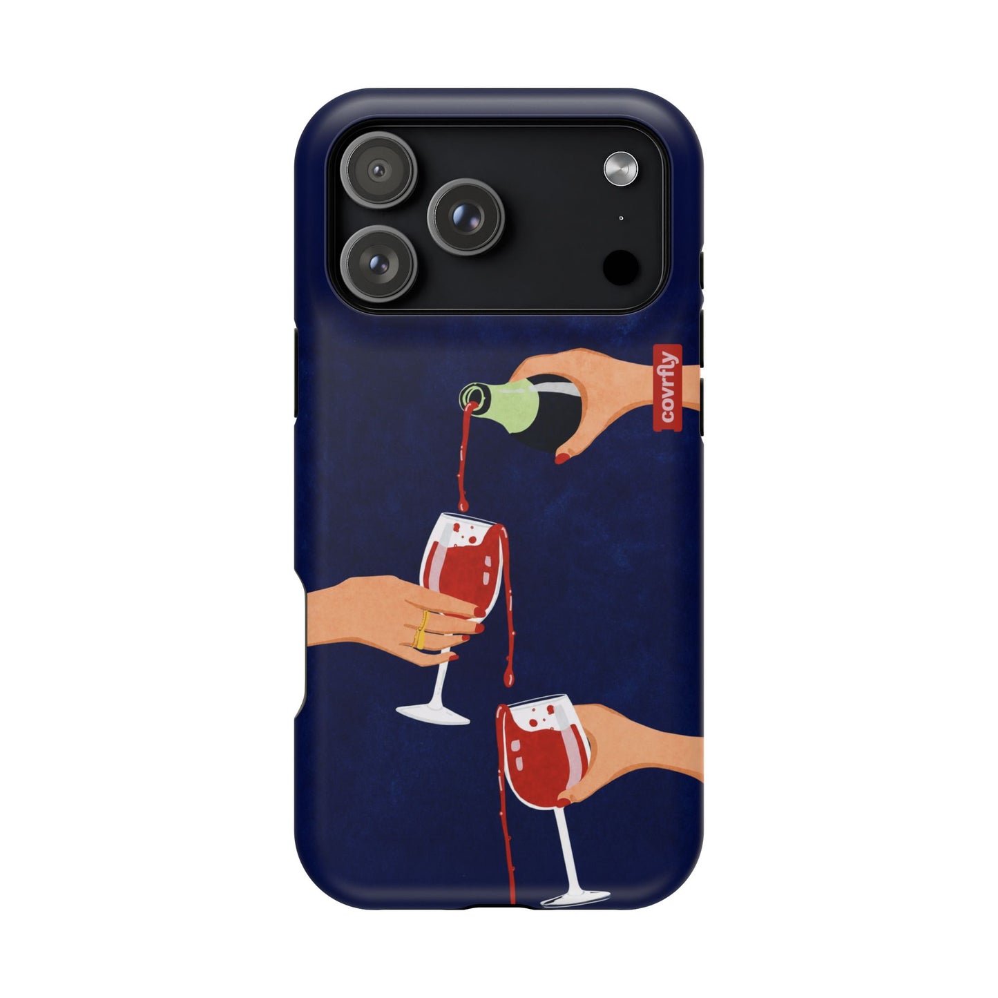 Funda Cheers Caos para iPhone 17 Pro Max Matte Premium - View 1 - Diseño Premium covrfly