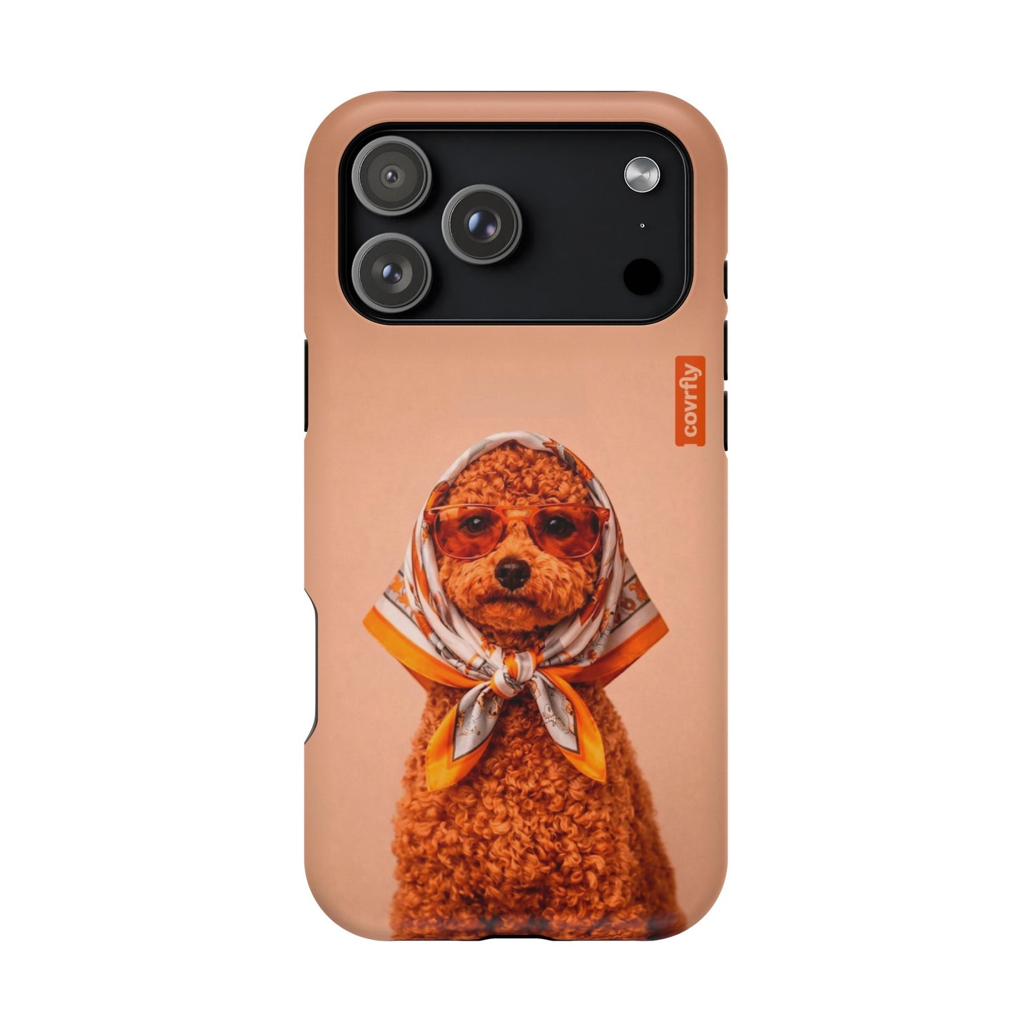 Funda Couture Pup para iPhone 17 Pro Max Matte Premium - View 1 - Diseño Premium covrfly