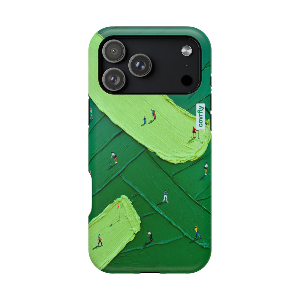 Funda Golf Miniatura para iPhone 17 Pro Max Matte Premium - View 1 - Diseño Premium covrfly