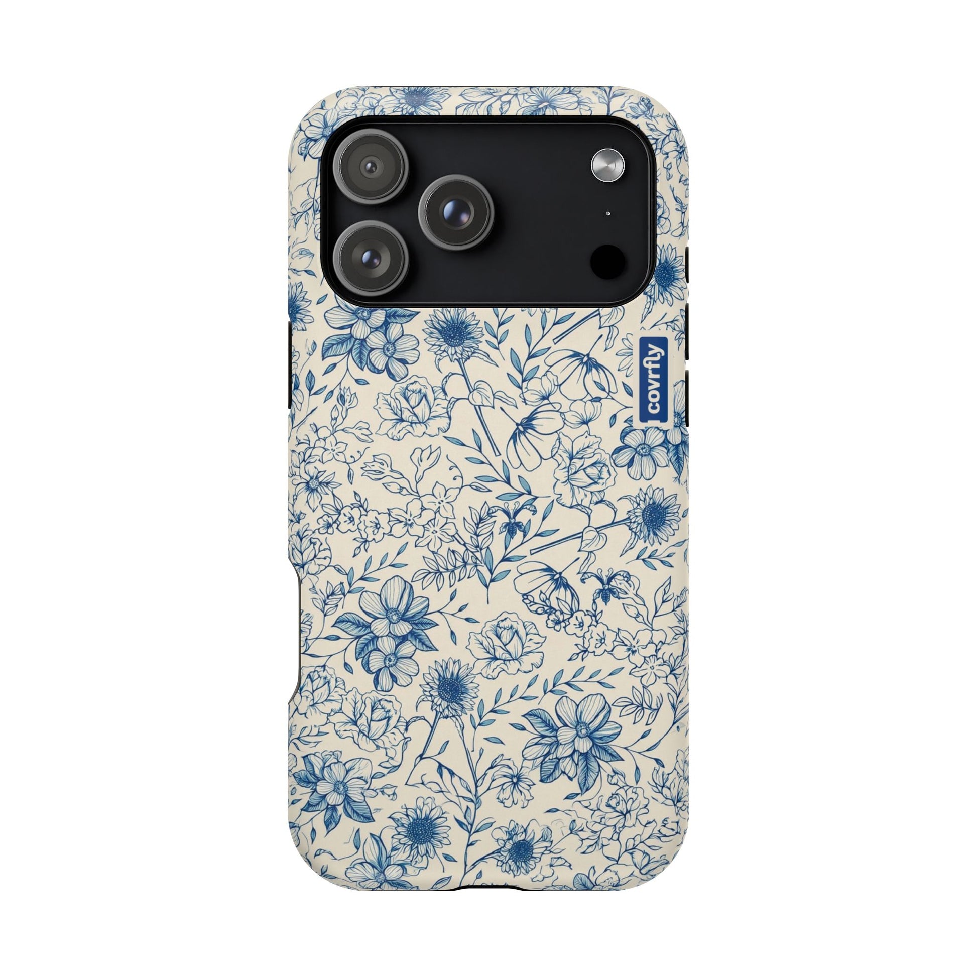 Funda Línea Botánica para iPhone 17 Pro Max Matte Premium - View 1 - Diseño Premium covrfly