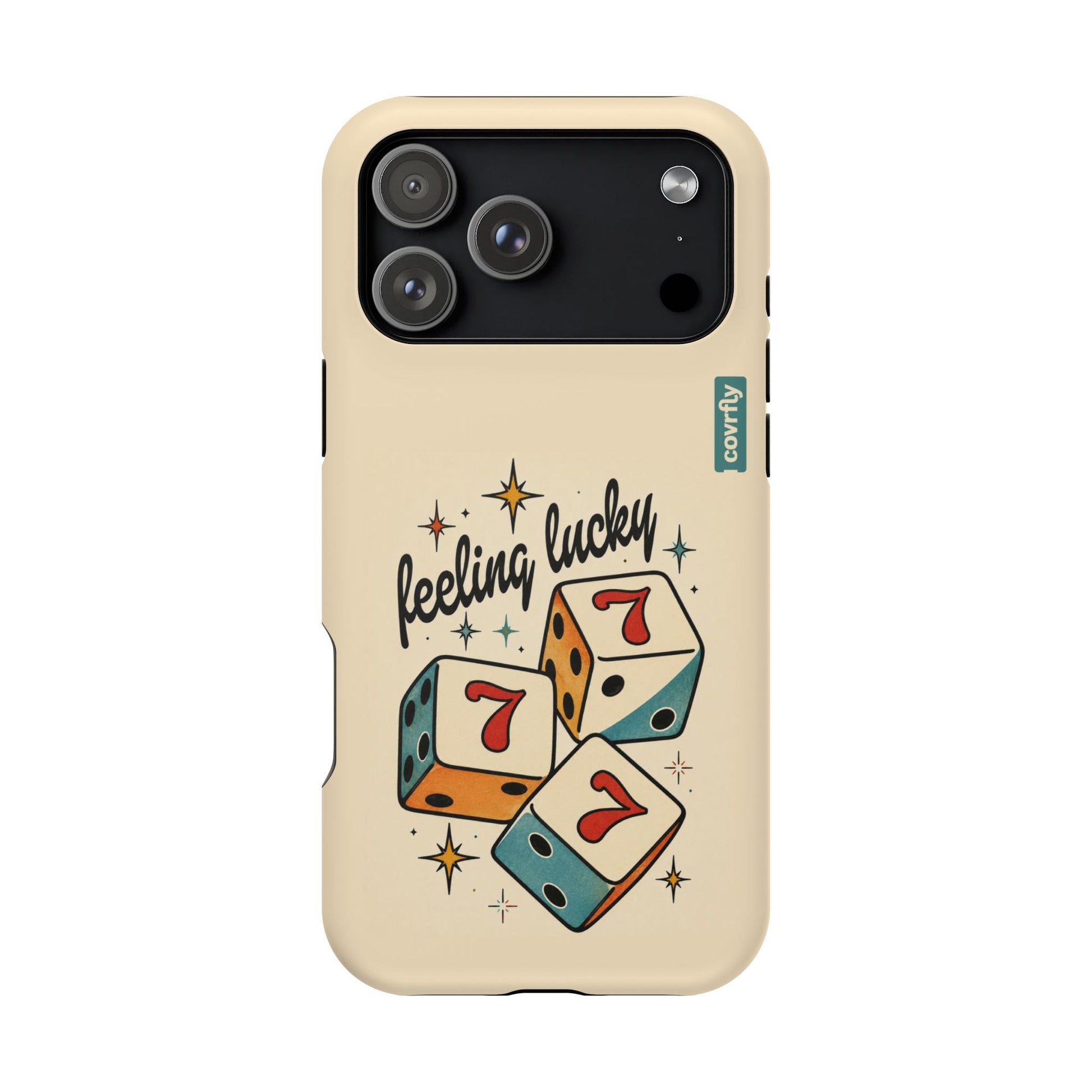 Funda Lucky 7 para iPhone 17 Pro Max Matte Premium - View 1 - Diseño Premium covrfly