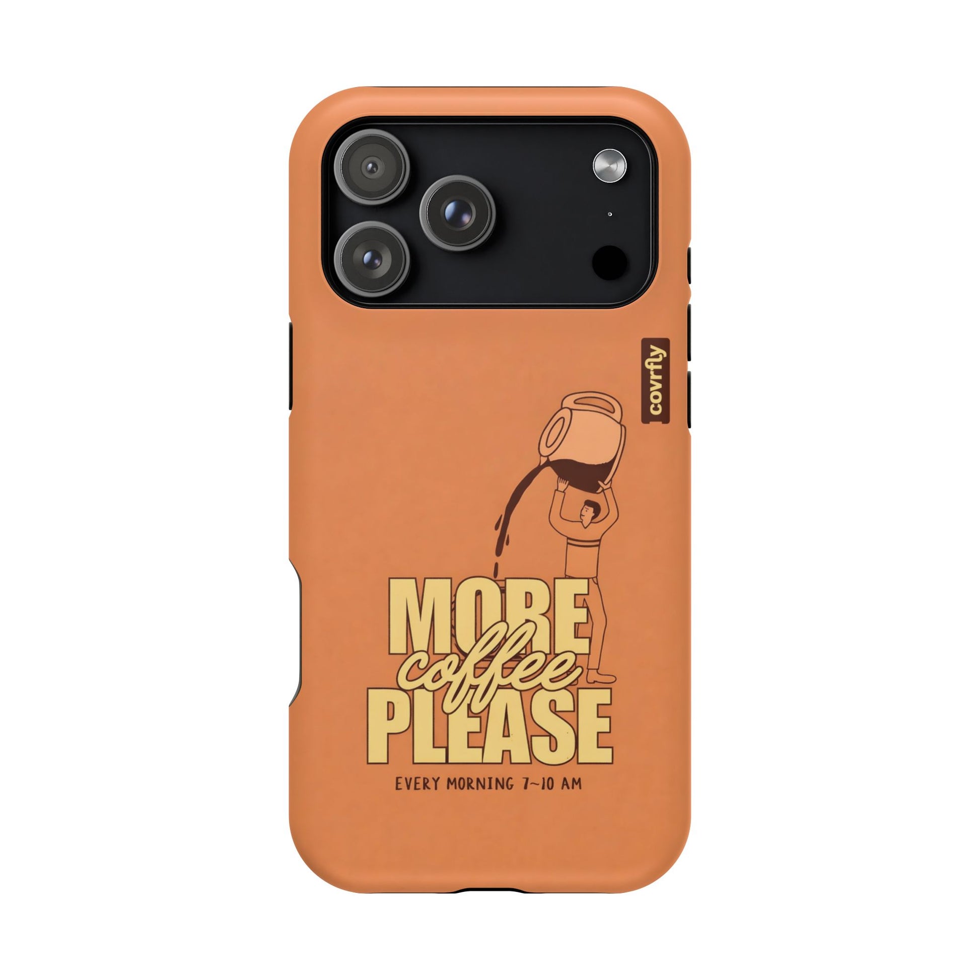 Funda More Please para iPhone 17 Pro Max Matte Premium - View 1 - Diseño Premium covrfly
