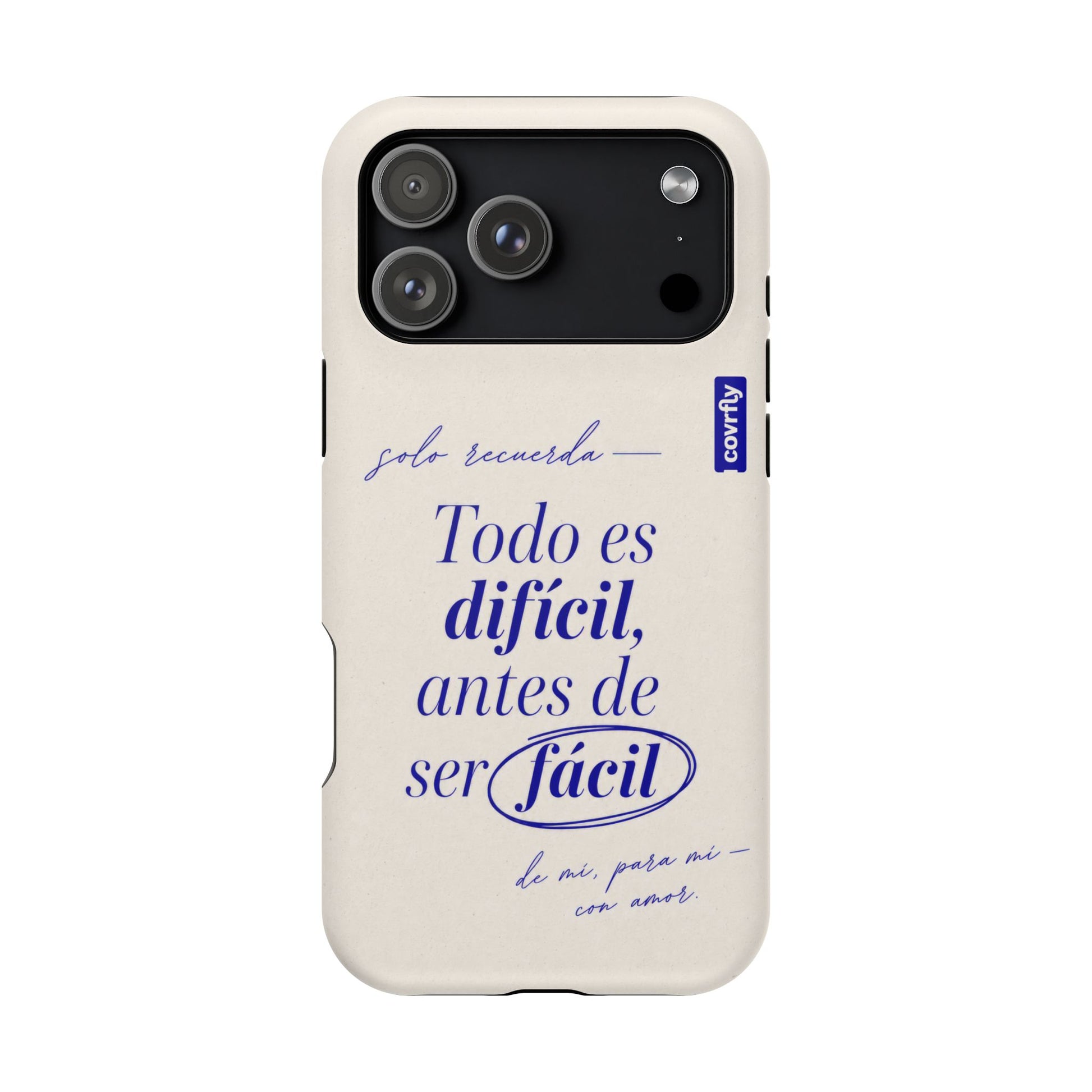 Funda Nota Propia para iPhone 17 Pro Max Matte Premium - View 1 - Diseño Premium covrfly