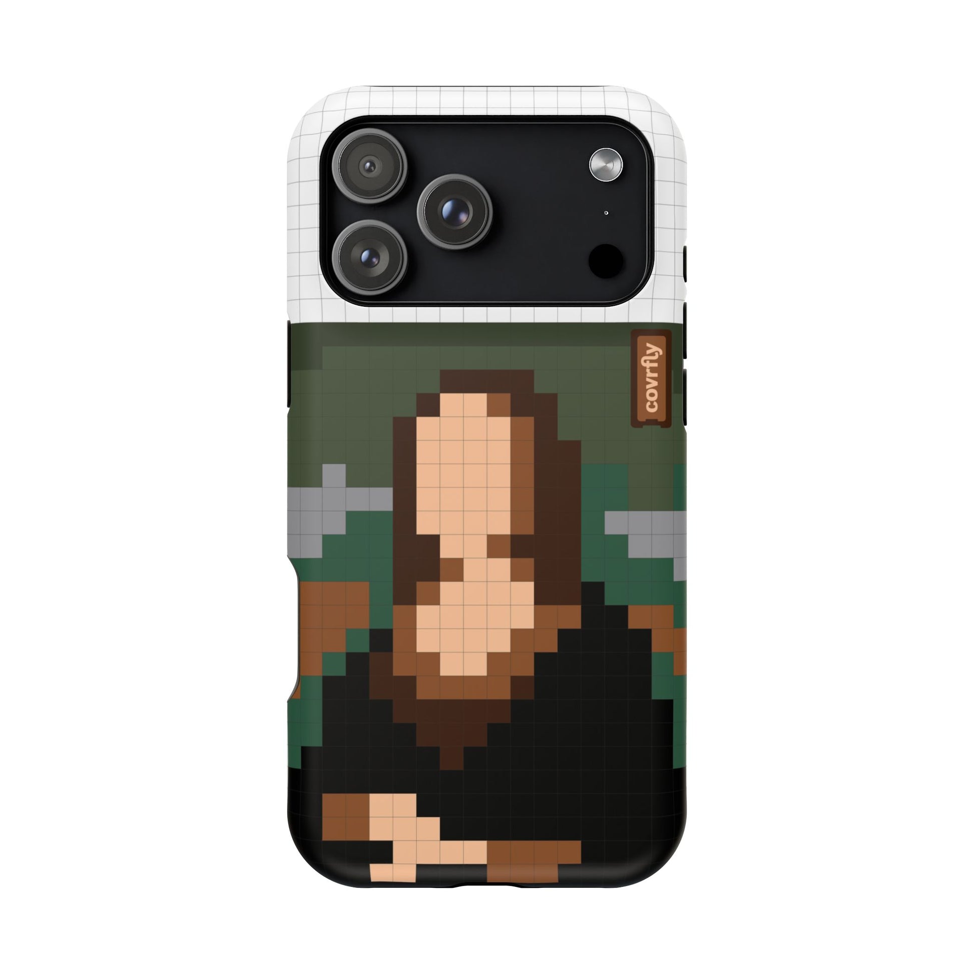 Funda Pixel Lisa para iPhone 17 Pro Max Matte Premium - View 1 - Diseño Premium covrfly