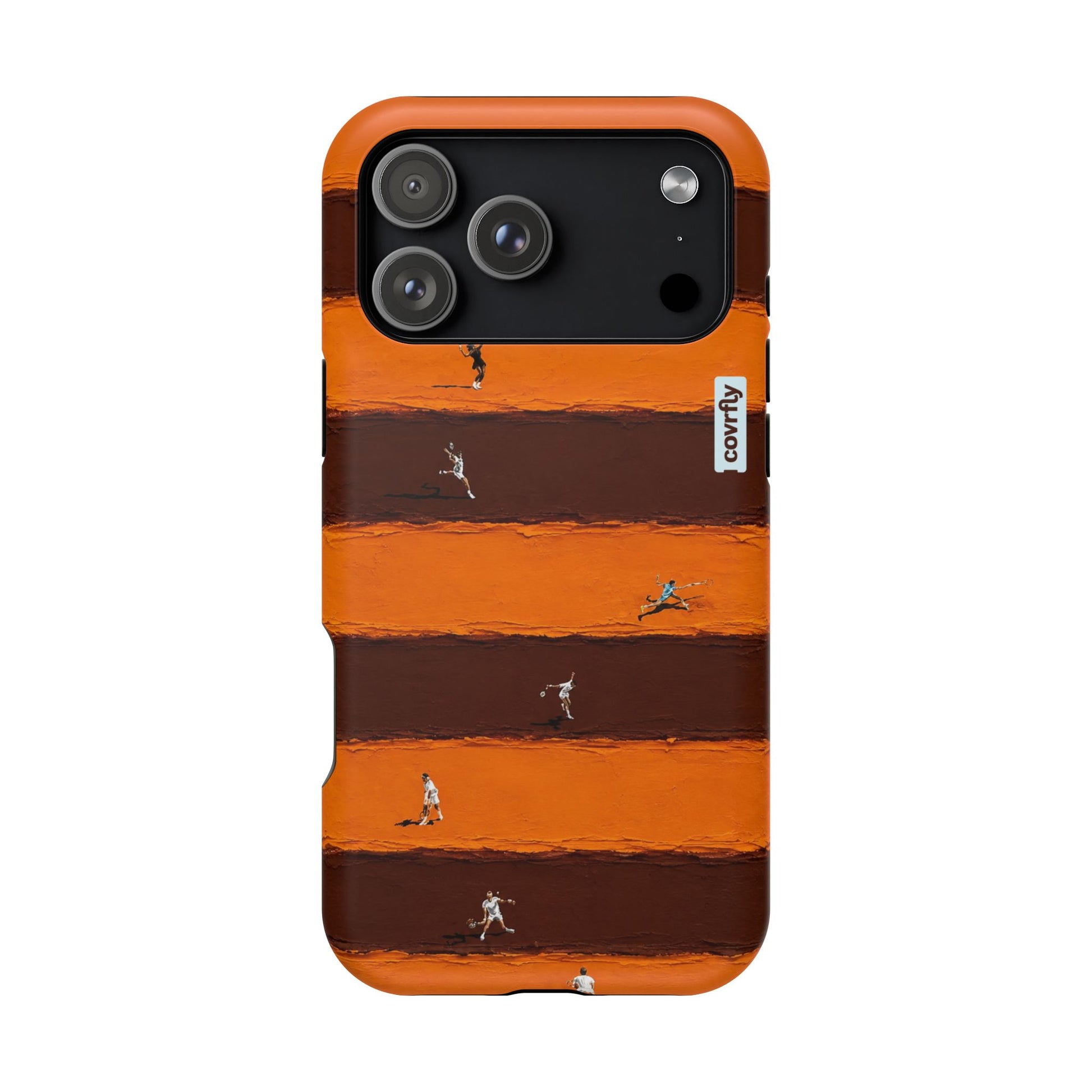 Funda Tenis Miniatura para iPhone 17 Pro Max Matte Premium - View 1 - Diseño Premium covrfly