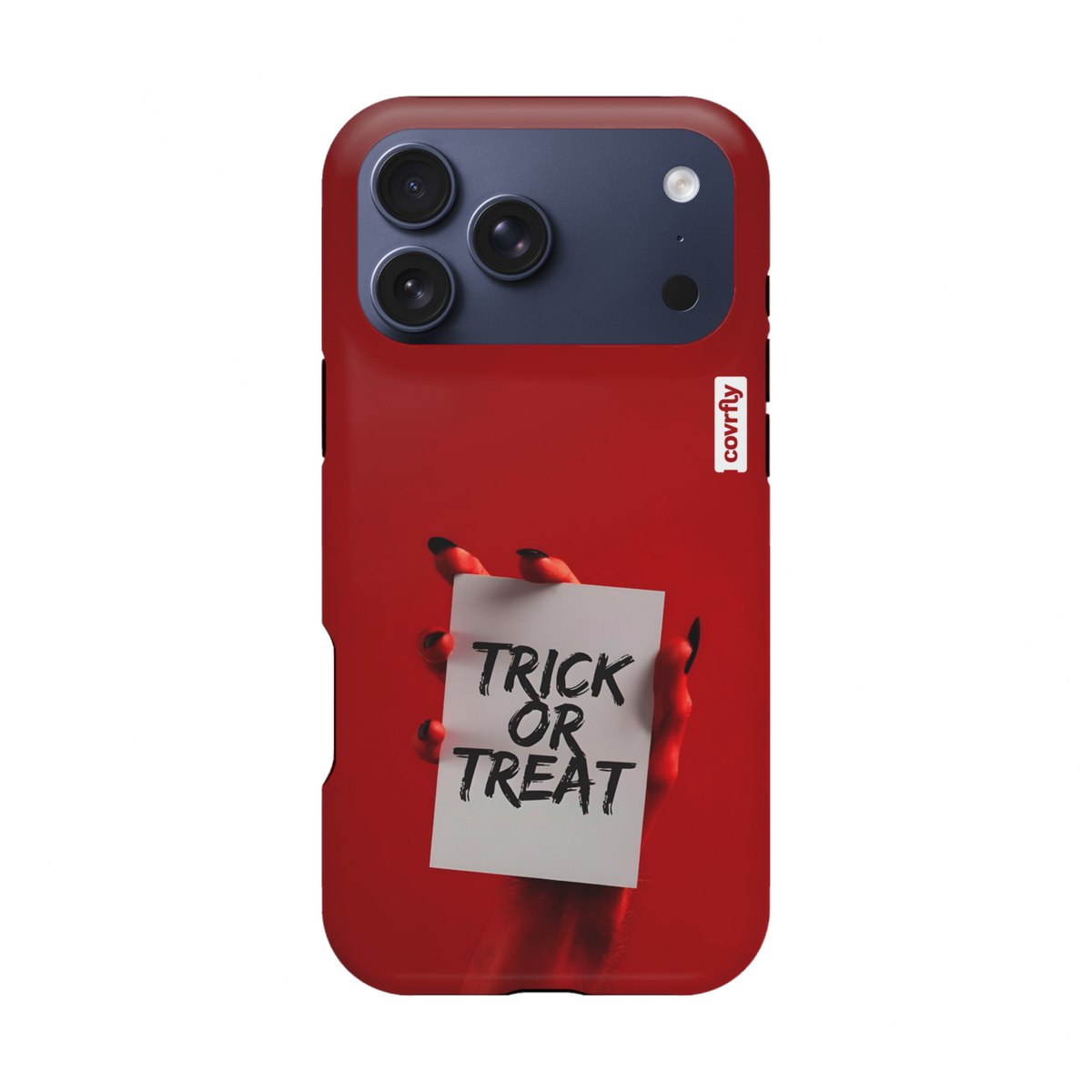 Funda Trick or Treat para iPhone 17 Pro Max Matte Premium - View 1 - Diseño Premium covrfly
