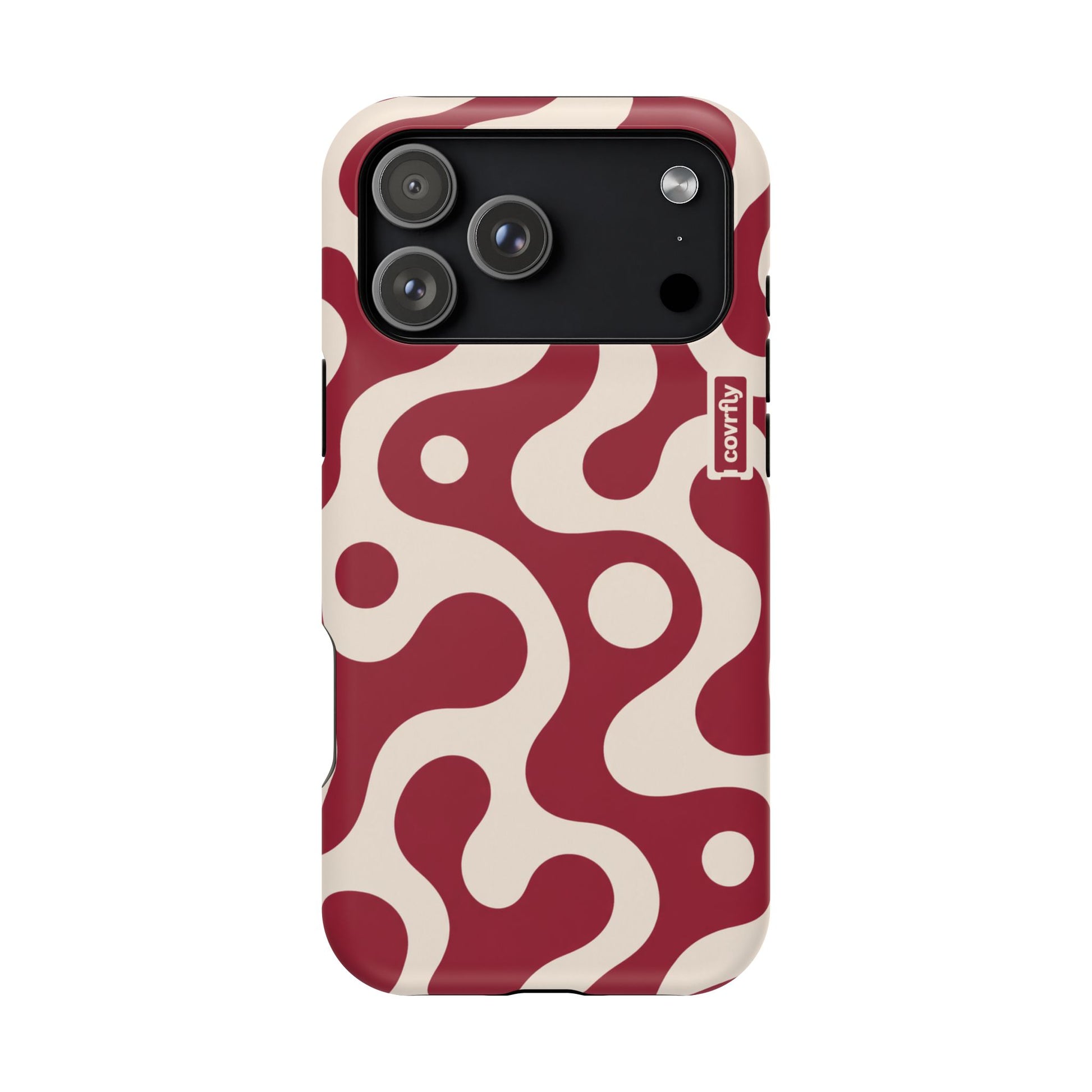 Funda Velvet Swirl para iPhone 17 Pro Max Matte Premium - View 1 - Diseño Premium covrfly