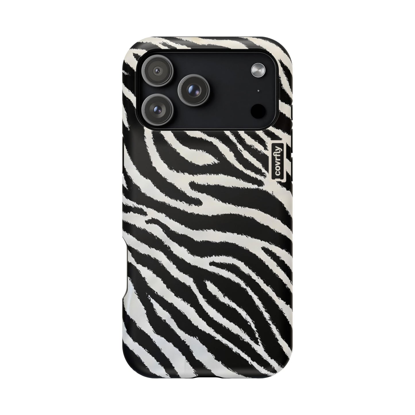 Funda Zebra Mode para iPhone 17 Pro Max Matte Premium - View 1 - Diseño Premium covrfly