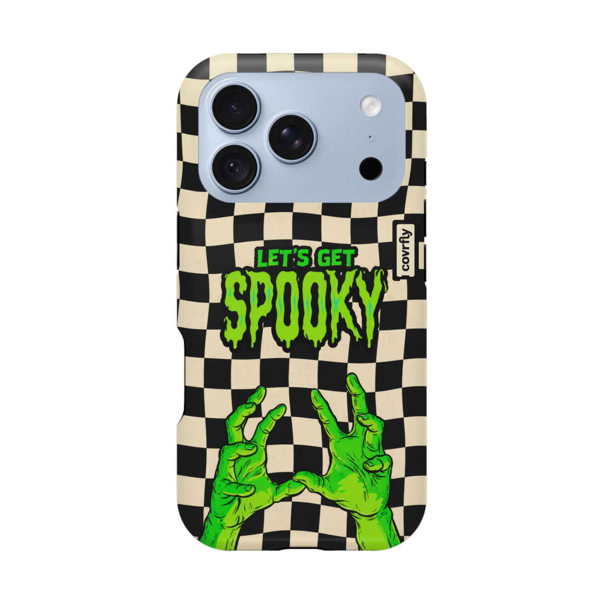 Funda Zombie Rave para iPhone 18 Pro Matte Premium - View 1 - Diseño Premium covrfly