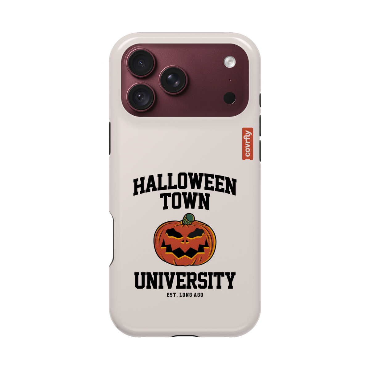 Funda Spooky Alumni para iPhone 18 Pro Max - View 1 - Diseño Premium covrfly