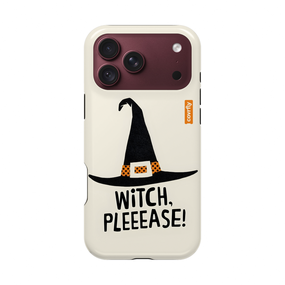 Funda Witch, Pleeease! para iPhone 18 Pro Max - View 1 - Diseño Premium covrfly