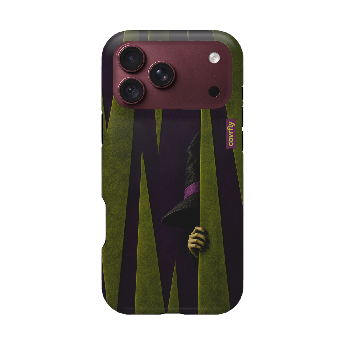 Funda Modo Bruja para iPhone 18 Pro Max Matte Premium - View 1 - Diseño Premium covrfly