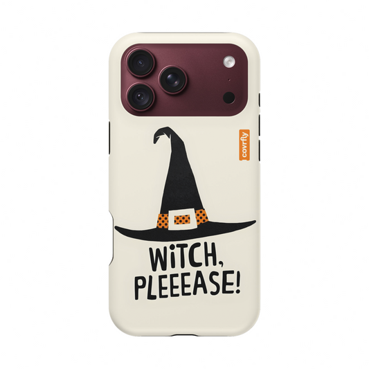 Funda Witch, Pleeease! para iPhone 18 Pro Max Matte Premium - View 1 - Diseño Premium covrfly